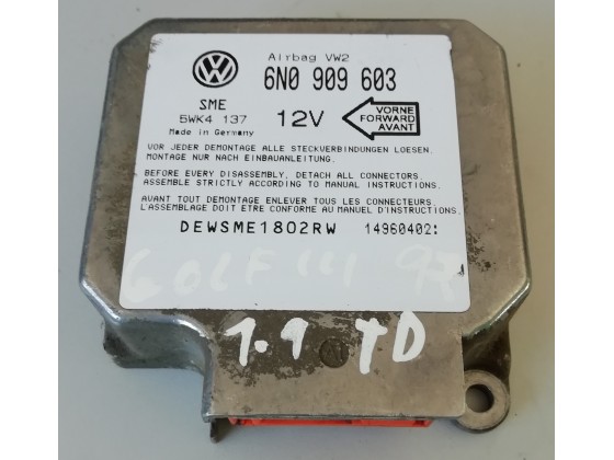 Centralina Airbag Volkswagen Golf III ca239